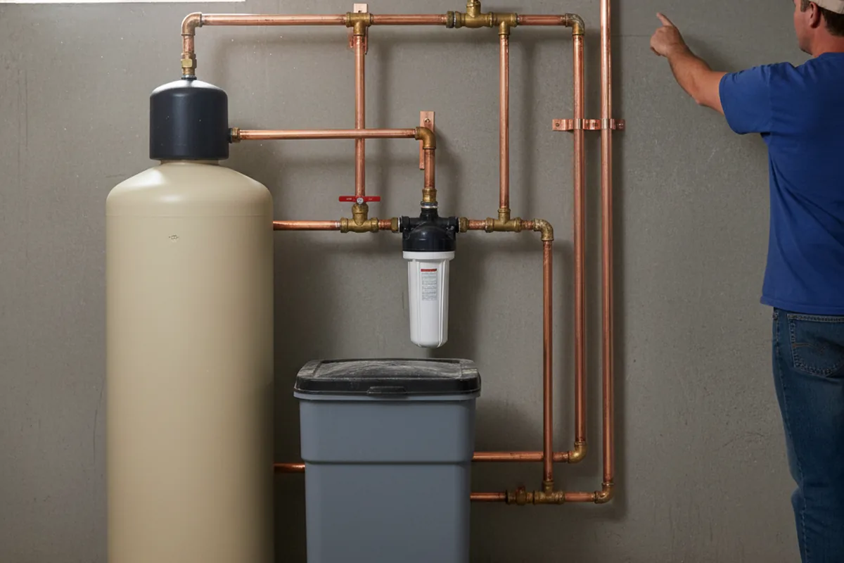 Whole-house water treatment system installed in Bucoda